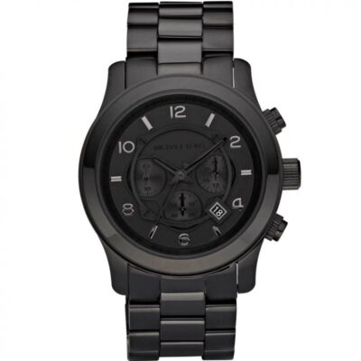 Michael Kors Men's Runway Chronograph Black Watch - MK8157